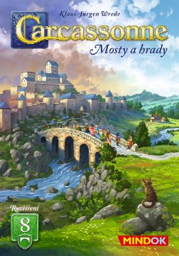 Zobrazit detail produktu - Carcassonne rozšíření 8: Mosty a hrady (2025) Obrázek Carcassonne rozšíření 8: Mosty a hrady (2025)