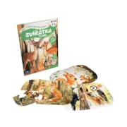 Obrázek Kvído - Karty a puzzle pro mluvicí tablík: Zvířátka z lesa