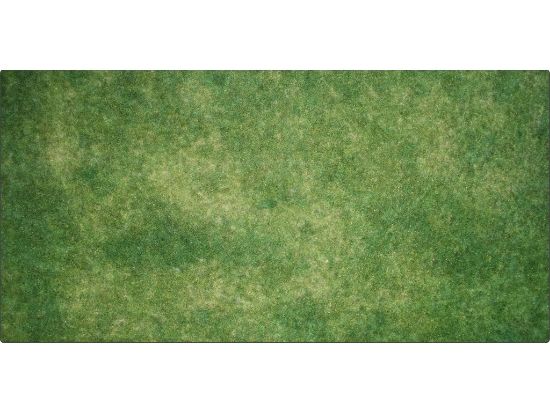Obrázek Herní podložka (playmat) 180 x 90 cm (6'x3') - různé motivy  (neoprenová, obšitá, playmat) Grass (tráva)