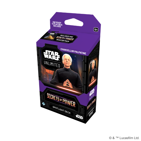 Obrázek Star Wars: Unlimited - Secrets of Power Spotlight Deck - Chancellor Palpatine