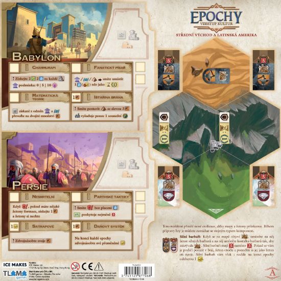 Obrázek Epochy: Vzestup kultur - Střední východ a Jižní Amerika rozšíření  (Epochs: Course of Cultures CZ)