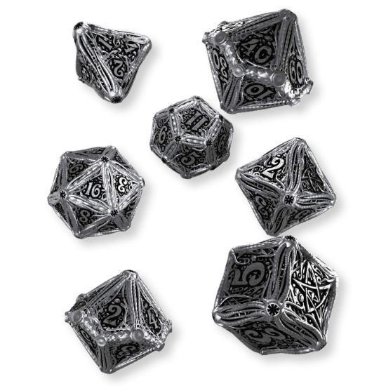 Obrázek Sada kovových kostek Call of Cthulhu