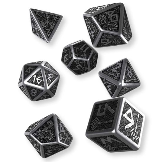 Obrázek Sada kovových trpasličích kostek