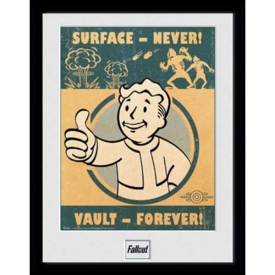 Obrázek Obraz Fallout - Surface Never Vault Forever