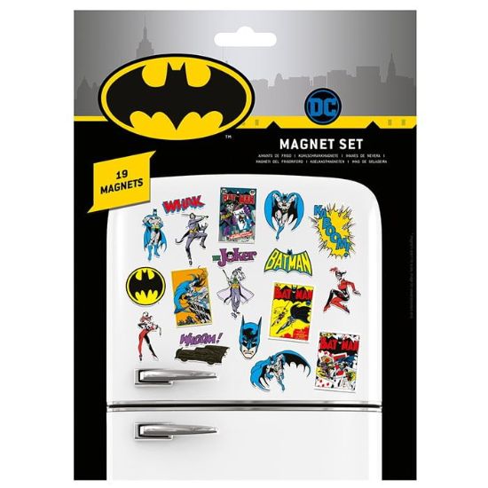 Obrázek Sada magnetek DC Comics - Batman (19 ks)