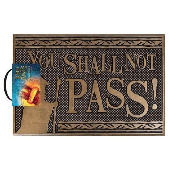 Obrázek Rohožka The Lord of the Rings - You Shall Not Pass, pryž