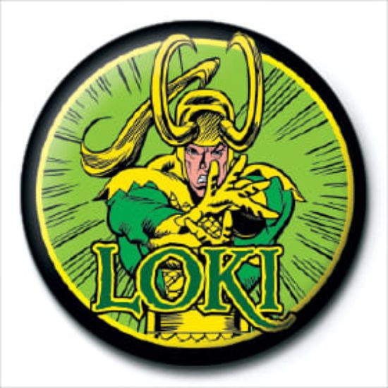 Obrázek Placka Marvel - Loki