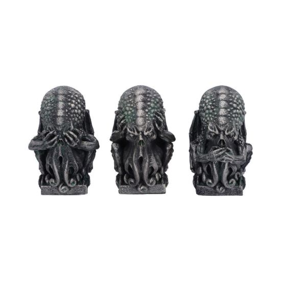 Obrázek Sošky tří moudrých Cthulhu