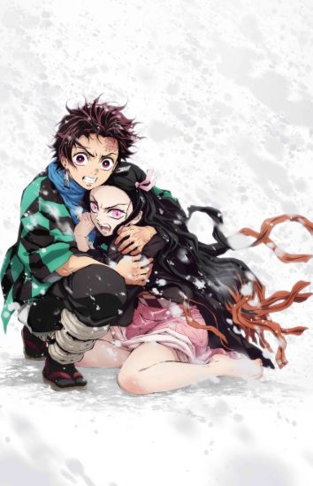 Obrázek Plakát Demon Slayer - Tanjiro & Nezuko Snow