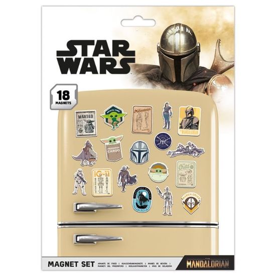 Obrázek Sada Magnetek Star Wars: Mandalorian (18 ks)
