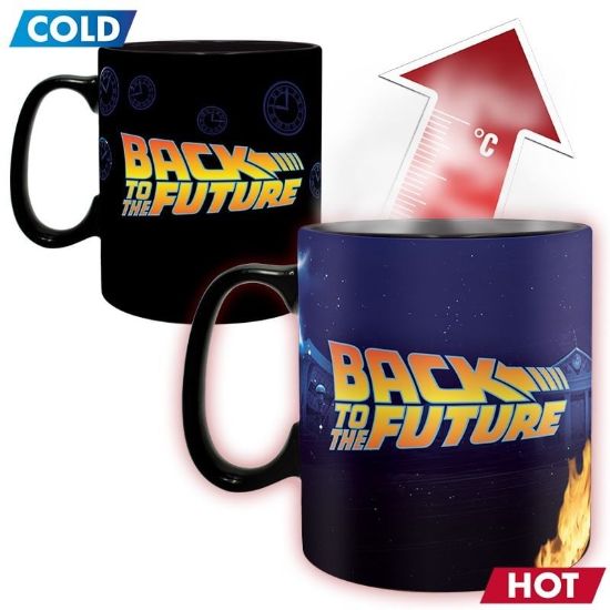 Obrázek Hrnek Back to the Future, měnící se