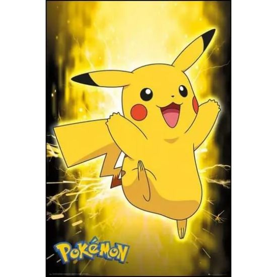 Obrázek Plakát Pokémon - Pikachu Neon