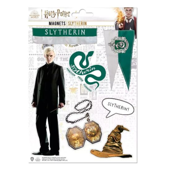 Obrázek Sada magnetek Harry Potter - Zmijozel (7 ks)