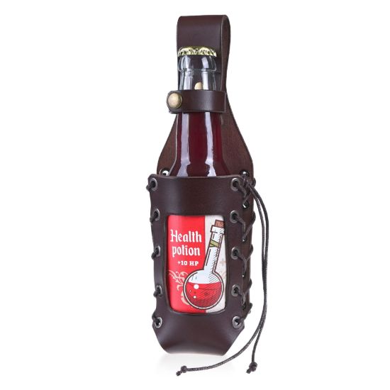 Obrázek Kožený závěs na lektvary + Health Potion zdarma