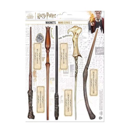 Obrázek Sada magnetek Harry Potter - Kouzelnické hůlky 1 (10 ks)