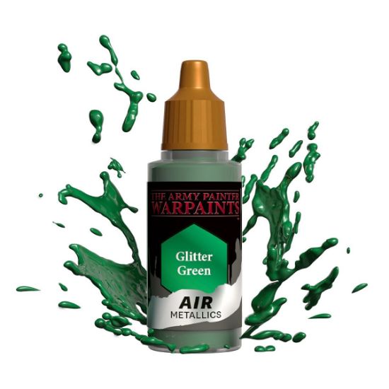 Obrázek Warpaints Air Metallic Glitter Green 