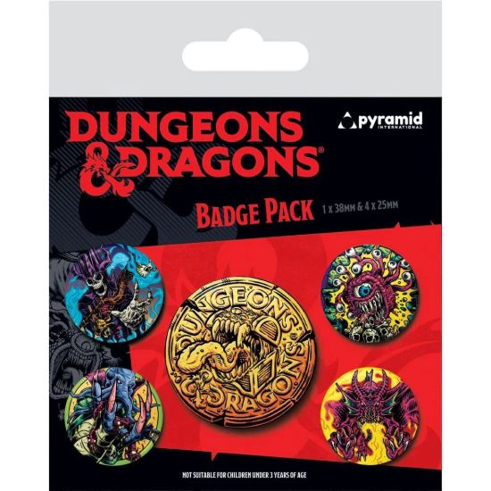 Obrázek Sada placek Dungeons & Dragons - Beastly