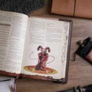 Obrázek Kožený obal na knihu Jeskyně a draci