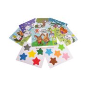 Obrázek Kvído - Malování s barvami:  Lesní zvířátka