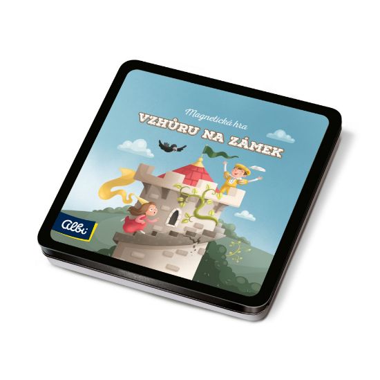 Obrázek Magnetická hra na cesty - Vzhůru na zámek