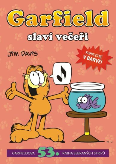 Obrázek Garfield -53- slaví večeři
