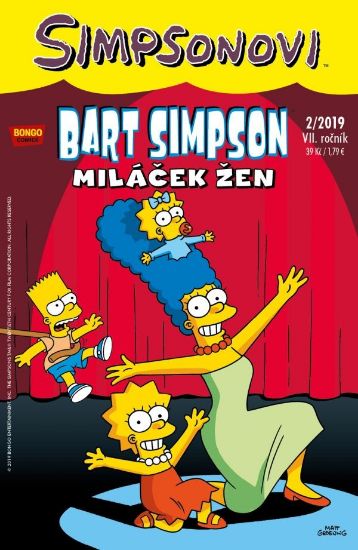 Obrázek Bart Simpson  66:02/2019 Miláček žen