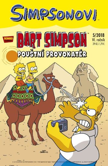 Obrázek Bart Simpson  57:05/2018 Pouštní provokatér