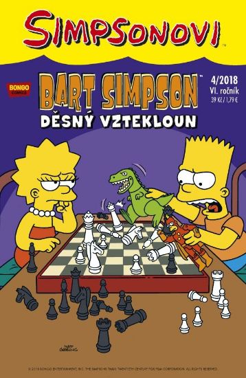 Obrázek Bart Simpson  56:04/2018 Děsný vztekloun