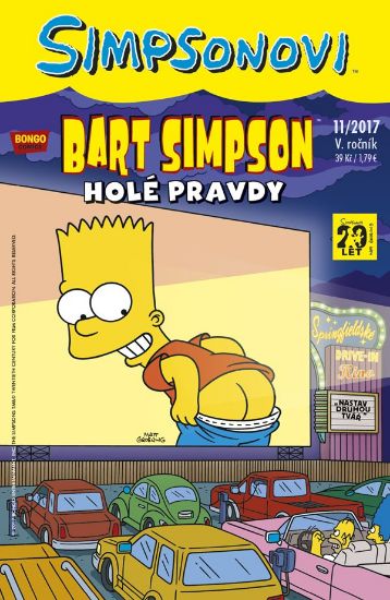 Obrázek Bart Simpson  51:11/2017 Holé pravdy