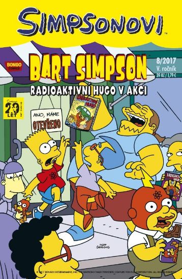 Obrázek Bart Simpson  48:08/2017 Radioaktivní Hugo v akci