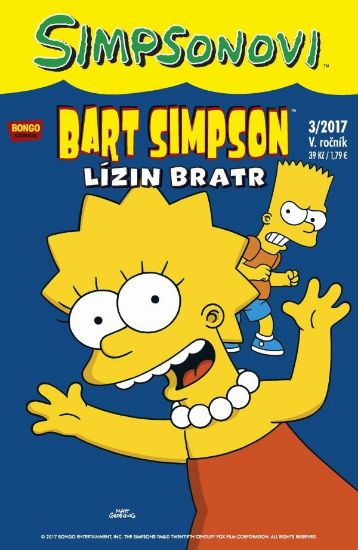 Obrázek Bart Simpson  43:03/2017 Lízin bratr