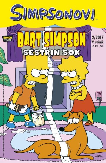 Obrázek Bart Simpson  42:02/2017 Sestřin sok