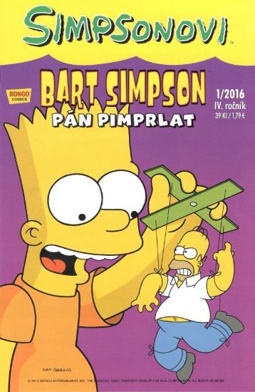 Obrázek Bart Simpson  29:01/2016 Pán pimprlat