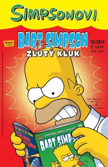 Obrázek Bart Simpson  14:10/2014 Žlutý kluk