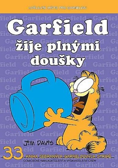 Obrázek Garfield -33- žije plnými doušky