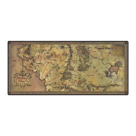 Obrázek Podložka pod myš a klávesnici Pán prstenů - Středozem