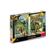 Obrázek Puzzle Jurský svět 24+48 dílků