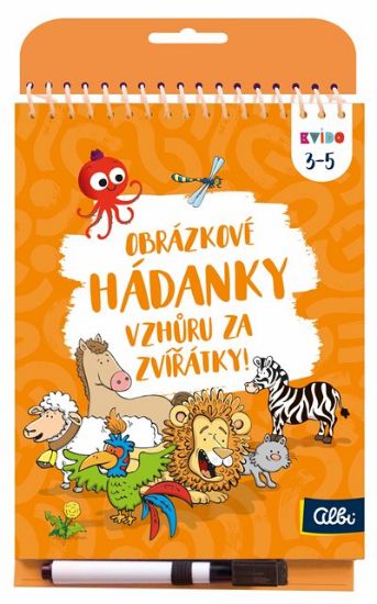 Obrázek Kvído - Obrázkové hádanky: Vzhůru za zvířátky