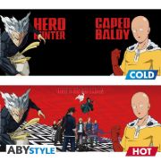 Obrázek Hrnek One Punch Man - Saitama & Garou, měnící se