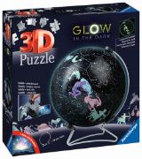 Obrázek Puzzle-Ball Svítící globus: Hvězdná obloha