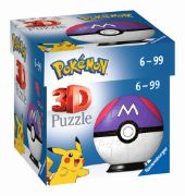 Obrázek Puzzle-Ball Pokémon: Master Ball 54 dílků