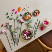 Obrázek Krásná kytice růžových květin