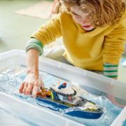 Obrázek Honička v policejní lodi