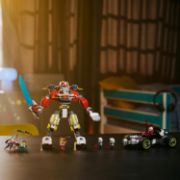 Obrázek Cooperův tygří robot a Zerův hot rod