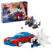 Obrázek Spider-Manovo závodní auto a Venom Zelený goblin