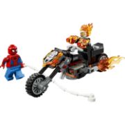 Obrázek Spider-Man vs. Ghost Rider na motorce