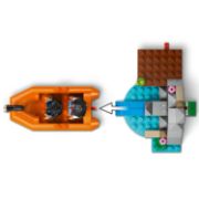 Obrázek T-rex a útěk po řece