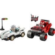 Obrázek Silver a jeho auto vs. Knuckles a jeho monster truck