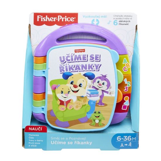 Obrázek Fisher Price UČÍME SE ŘÍKANKY CZ