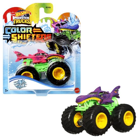 Obrázek Hot Wheels Monster Trucks Color Shifters asst